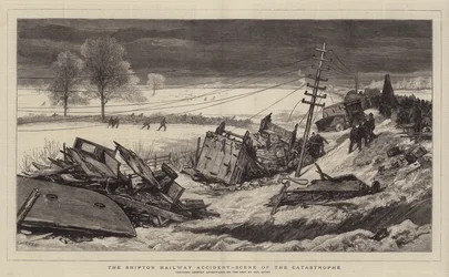 The Shipton Railway Accident, Scene of the Catastrophe